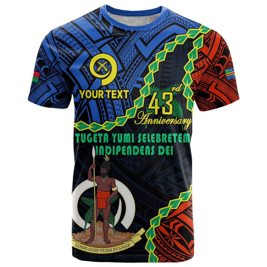 Tafea Province 43rd Anniversary Vanuatu T Shirt Tugeta Yumi Selebretem Indipendens Dei