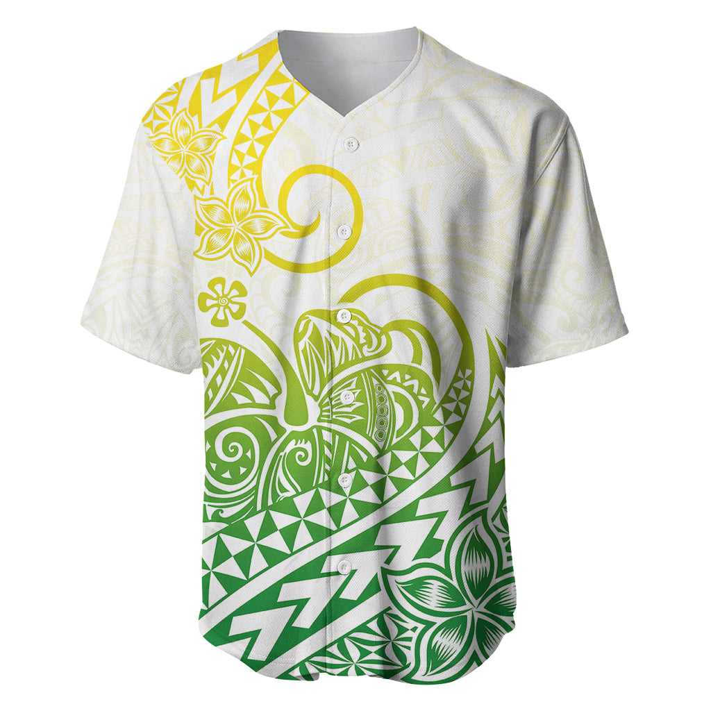 Polynesian Baseball Jersey Tribal Tattoo Gradient 01 Screen Color