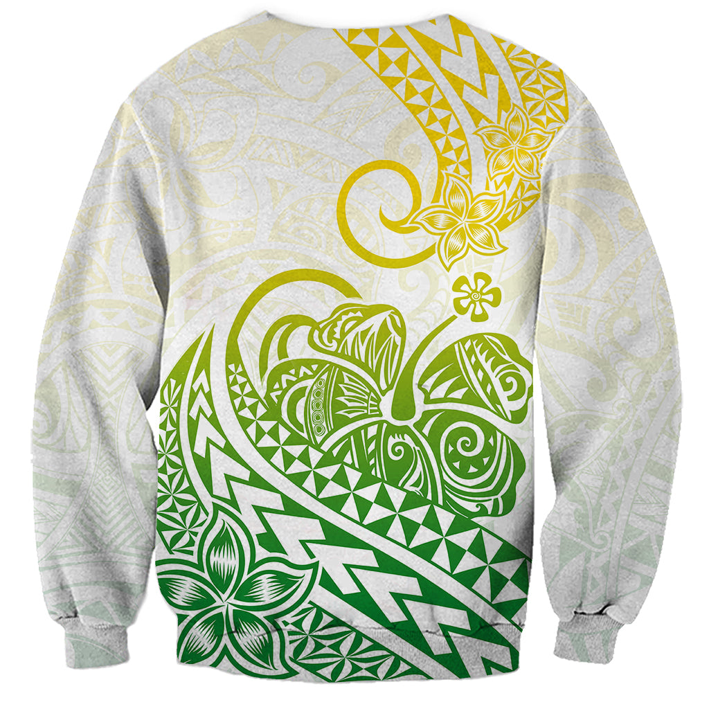 Polynesian Sweatshirt Tribal Tattoo Gradient 01 Screen Color