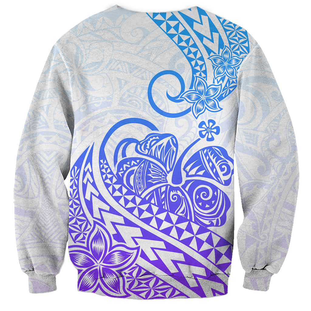 Polynesian Sweatshirt Tribal Tattoo Gradient 04 Screen Color
