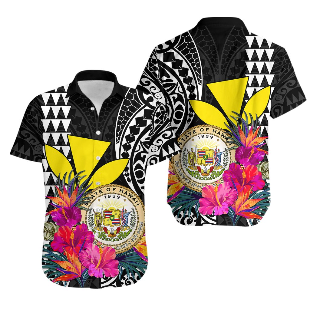 Kakau Tribal Hawaiian Kanaka Maoli Hawaiian Shirt