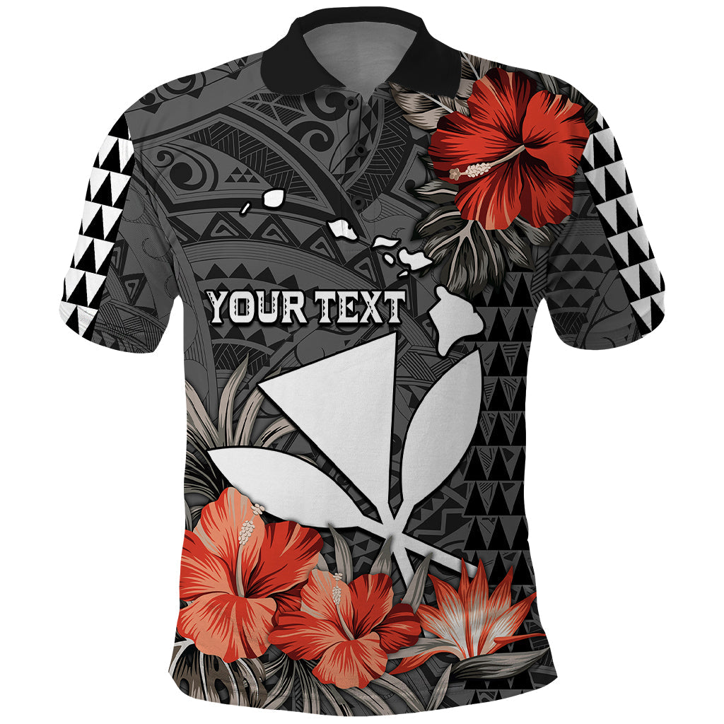 Personalised Hawaii Kanaka Maoli Polo Shirt Polynesian Vintage Vibes