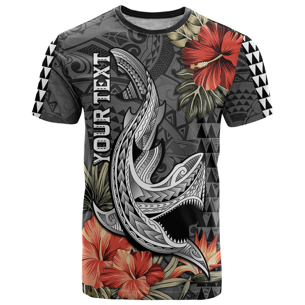 Personalised Hawaii Shark Tattoo T Shirt Polynesian Vintage Vibes