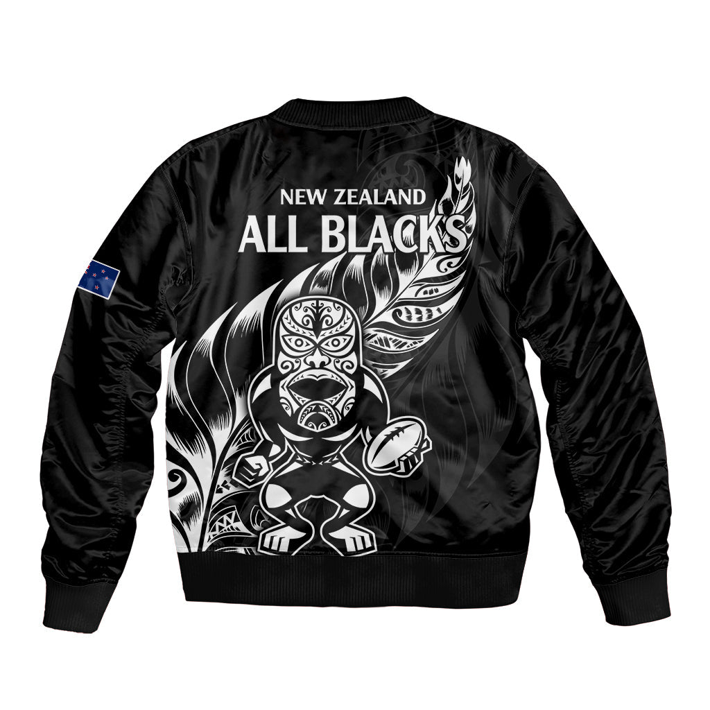 New Zealand All Black Rugby Bomber Jacket