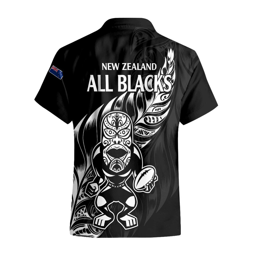 New Zealand All Black Rugby Hawaiian Shirt