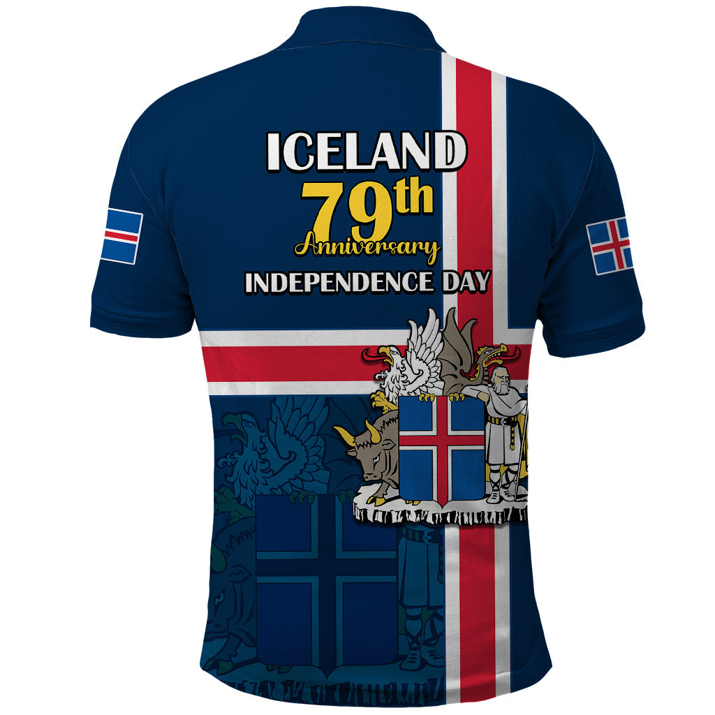 Iceland Polo Shirt Icelandic National Day