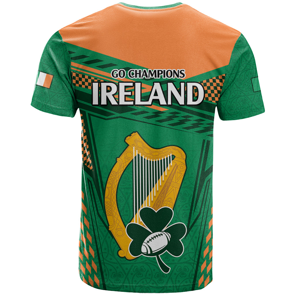 Ireland Rugby T Shirt 2023 World Cup Shamrock Sporty Style