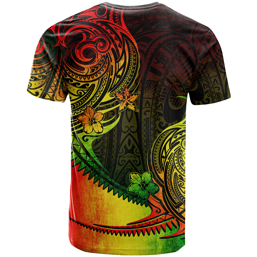 Personalised Polynesian Tribal T Shirt Unique Reggae