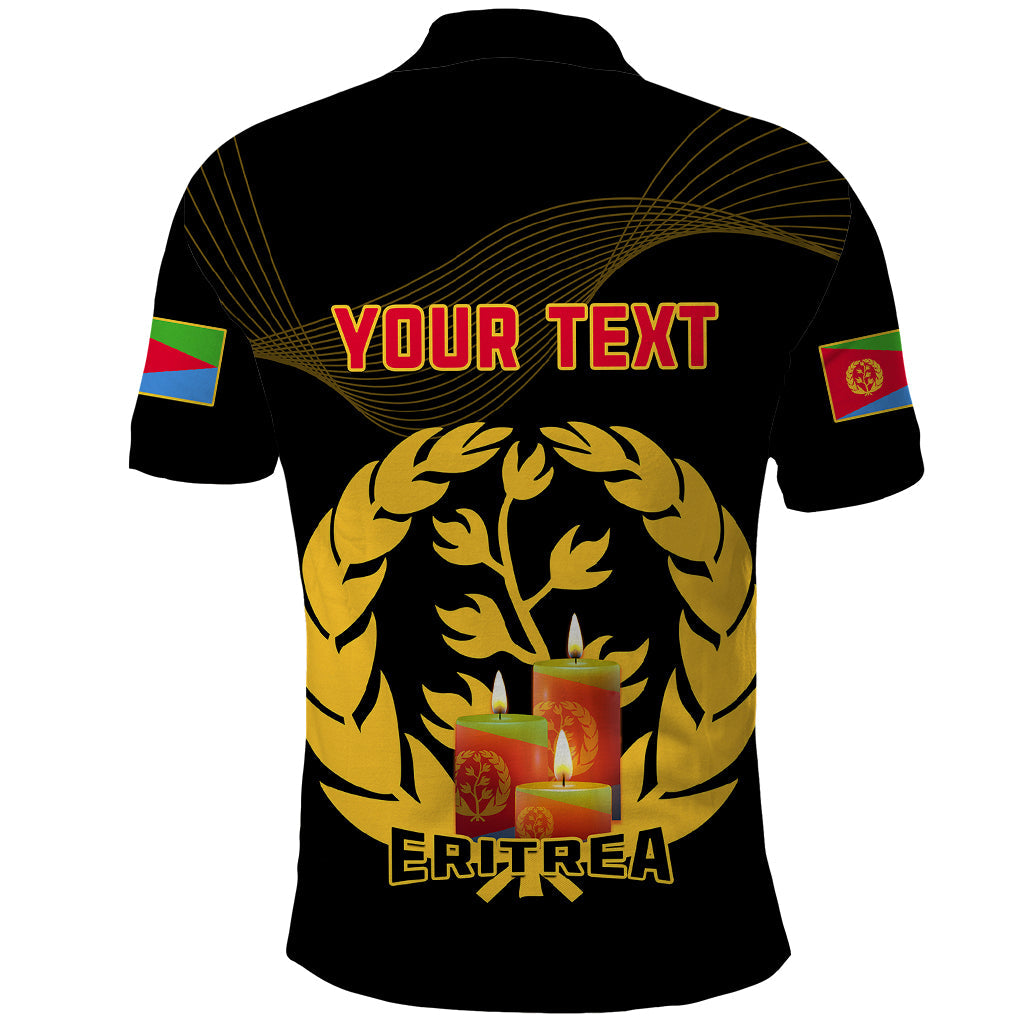 Personalised 20 June Eritrea Martyrs Day Polo Shirt Glory To Our Martyrs