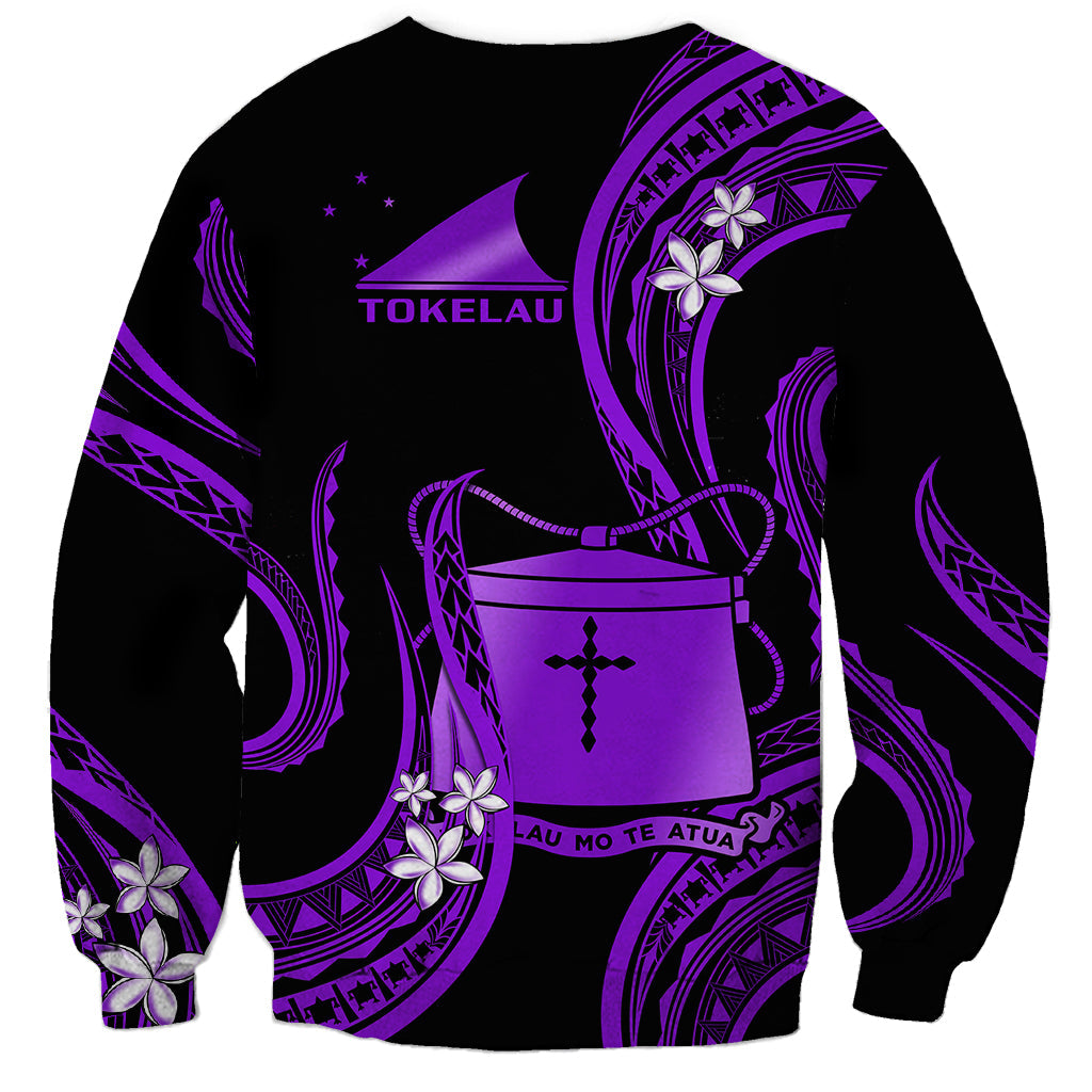 Tokelau Sweatshirt Tokelauan Tatau With Badge Purple