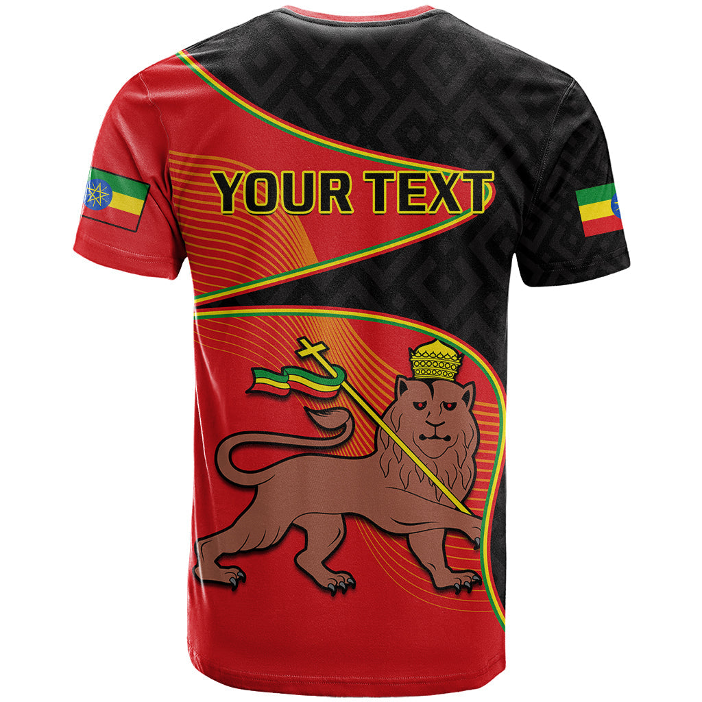 Custom Ethiopia Derg Downfall Day T Shirt Ethiopian Lion Of Judah