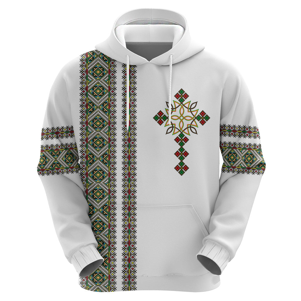 Ethiopia Hoodie Ethiopian Tilet With African Pattern Ver.02