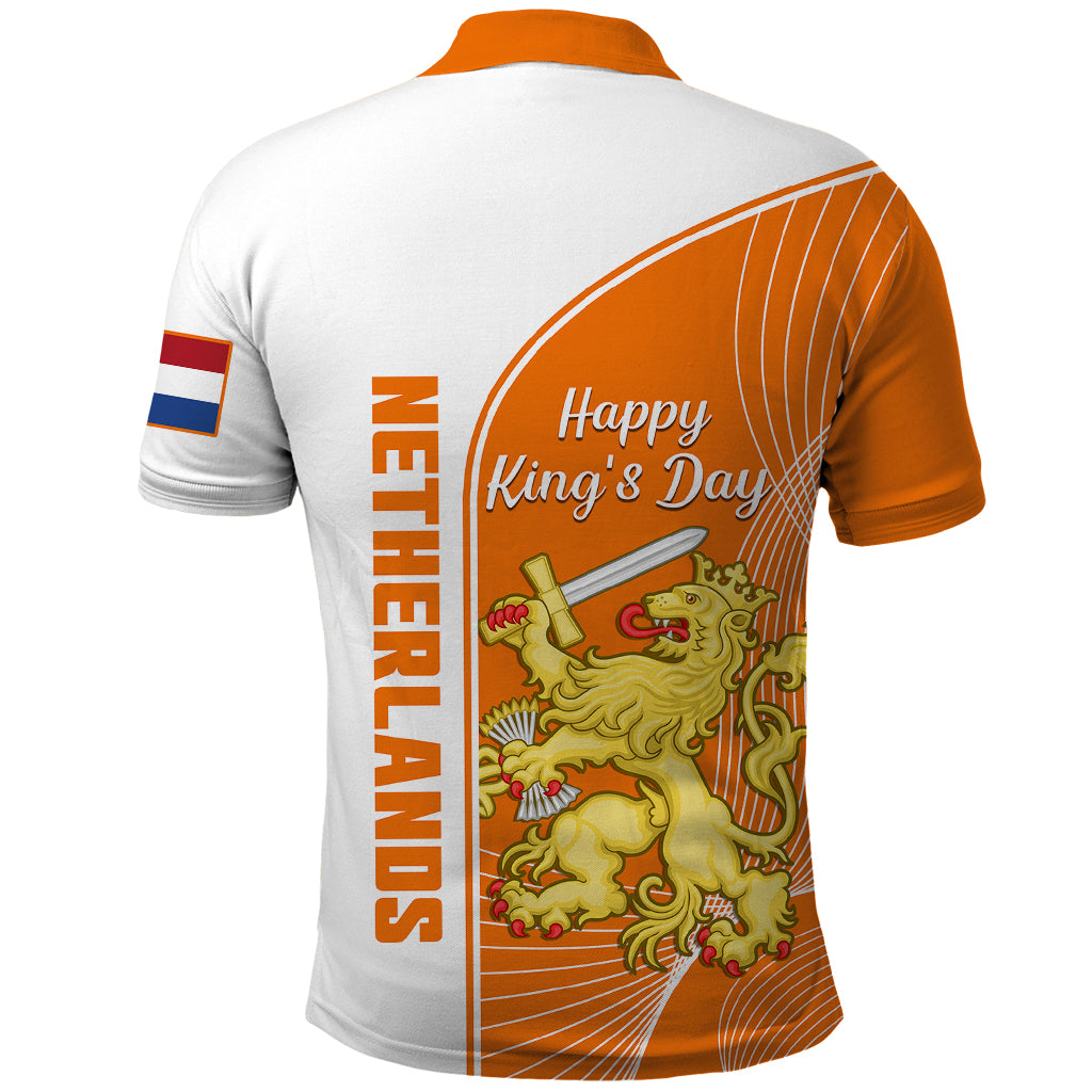 Netherlands Kings Day Polo Shirt Gelukkige Koningsdag Ver.01