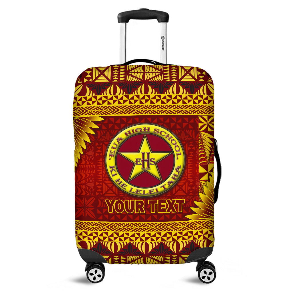 (Custom Personalised) Tonga Eua High School Luggage Covers Simplified Version