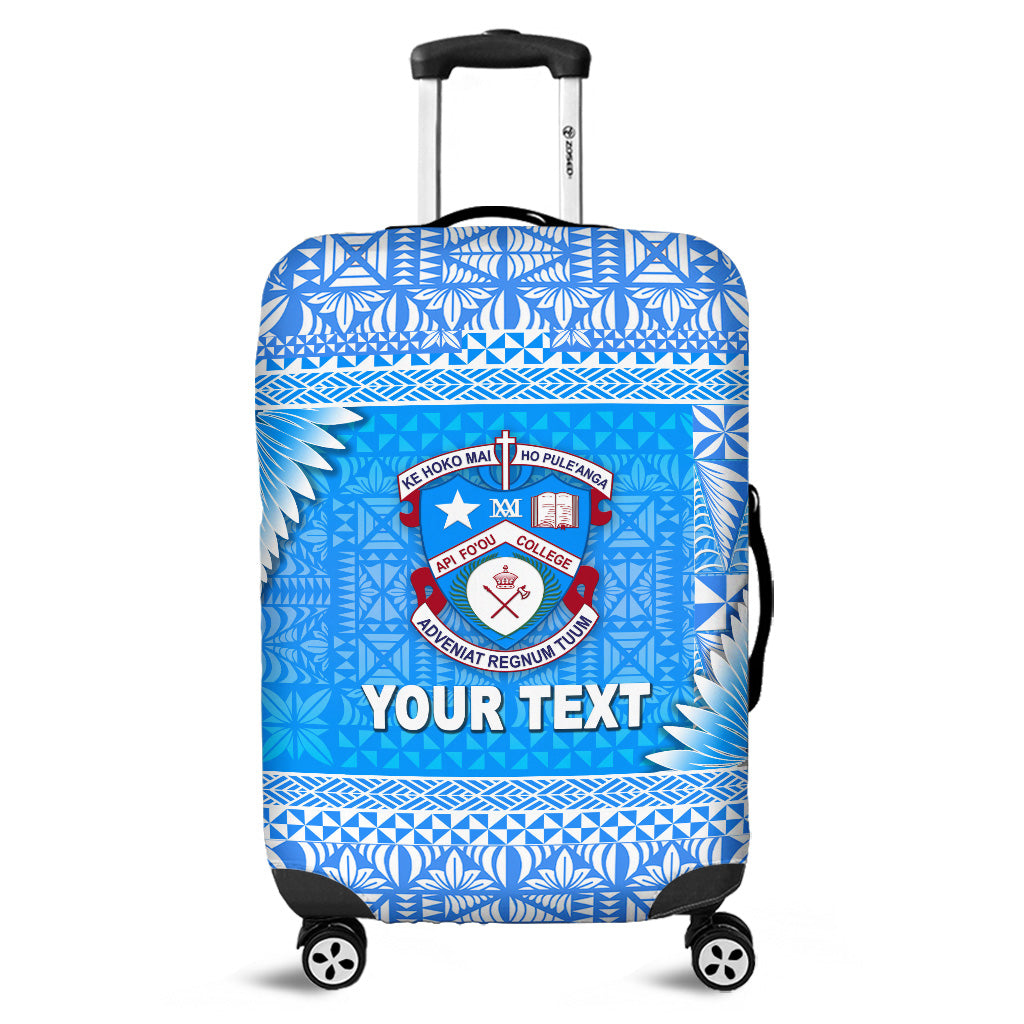 (Custom Personalised) Tonga Apifo'ou College Luggage Covers Simplified Version