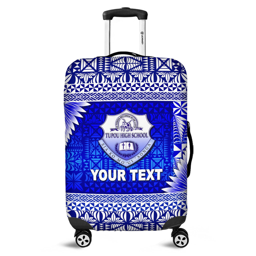 (Custom Personalised) Tonga Tupou High School Luggage Covers Simplified Version