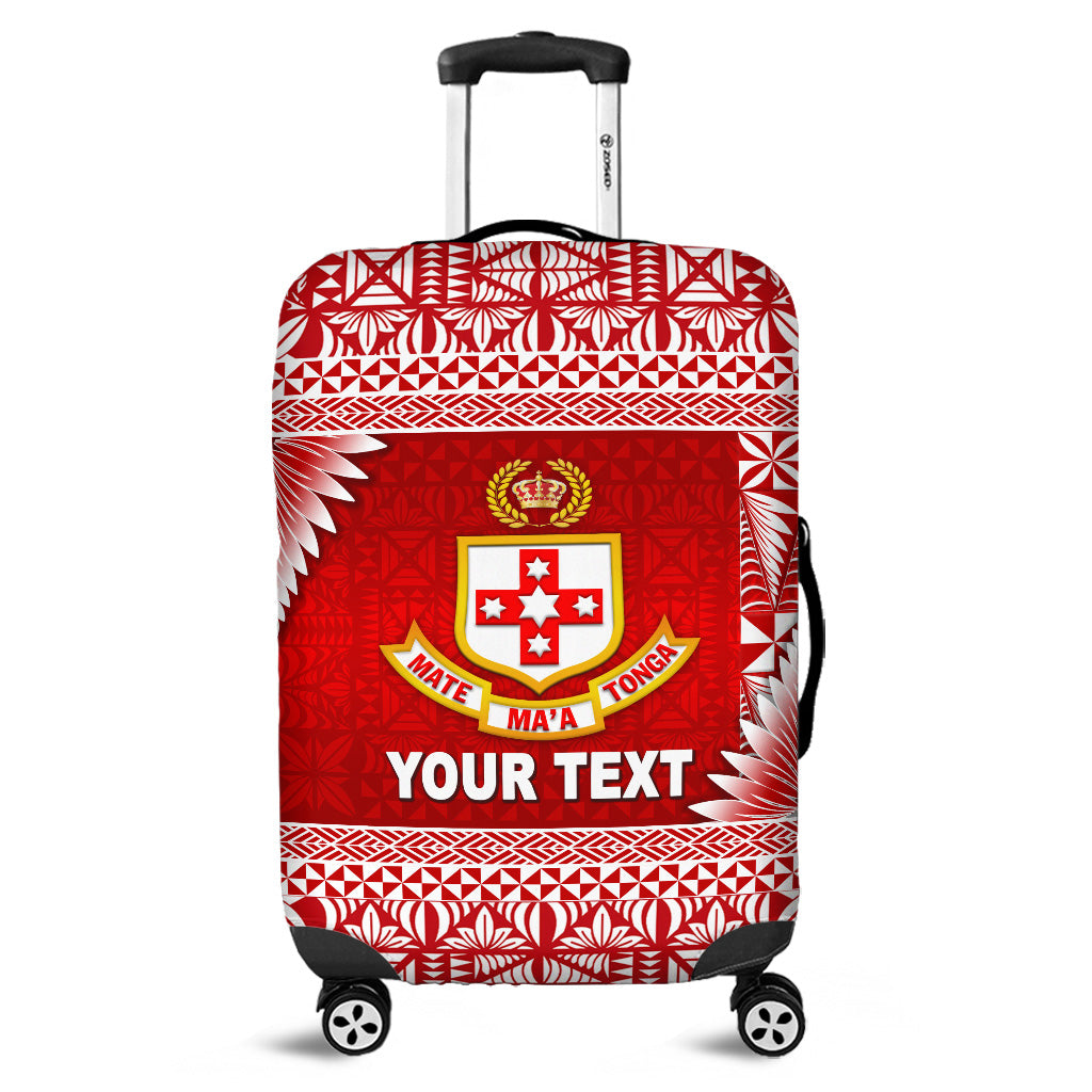 (Custom Personalised) Tonga Kolisi Tonga College Luggage Covers Simplified Version