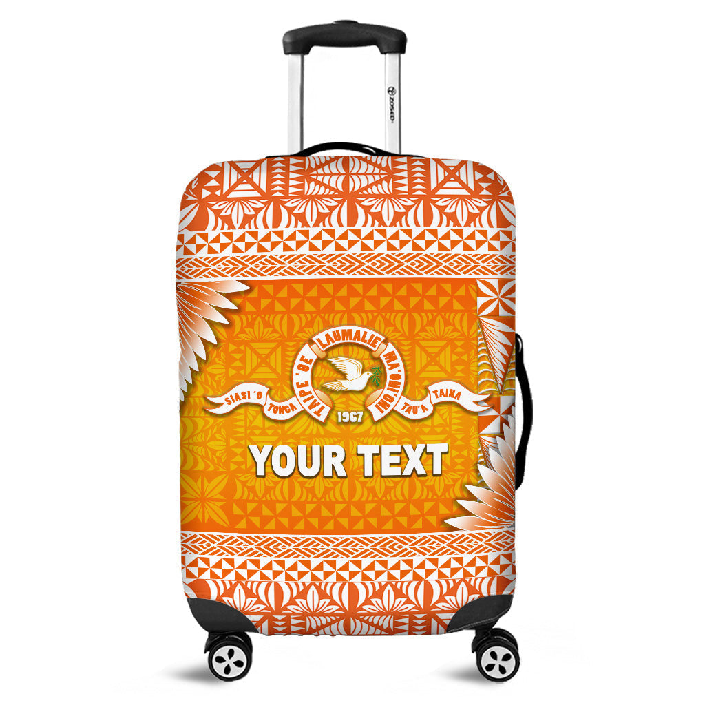(Custom Personalised) Tonga Tailulu College Luggage Covers Simplified Version
