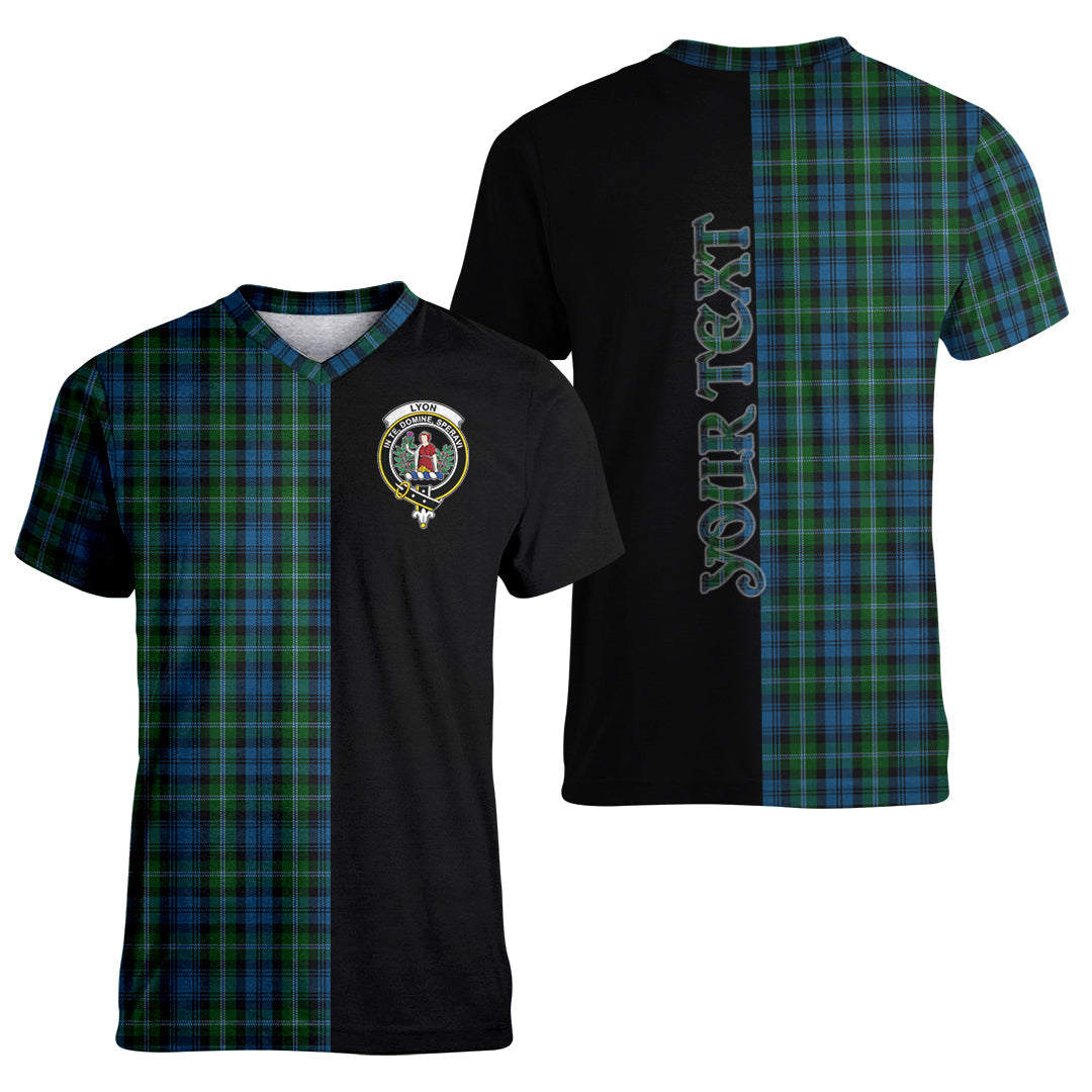 Printivon Lyon Tartan Personalize Half T shirt