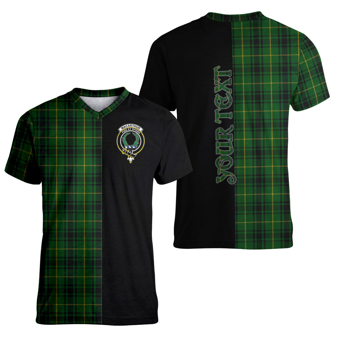 Printivon MacArthur Tartan Personalize Half T shirt