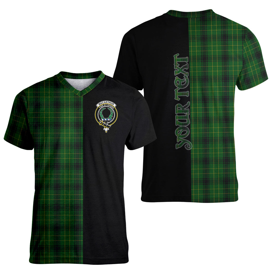 Printivon MacArthur Highland Tartan Personalize Half T shirt