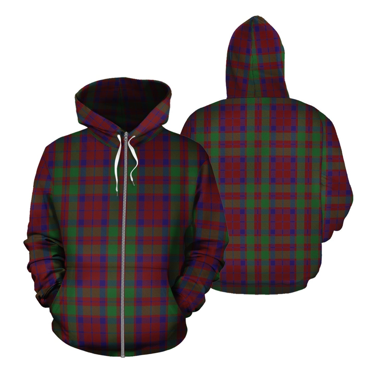 Printivon Macbain Of Tomatin Tartan Hoodie