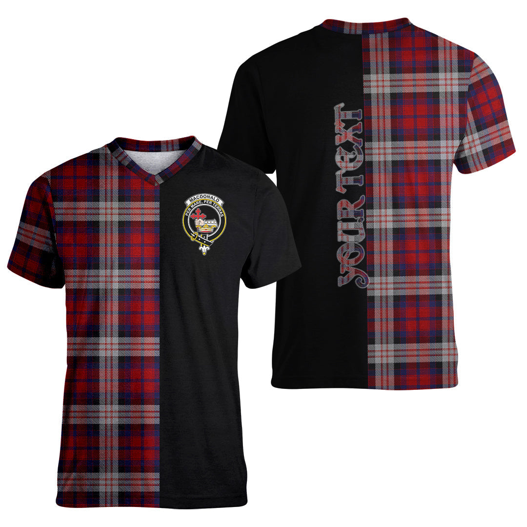 Printivon MacDonald Dress Irish Tartan Personalize Half T shirt