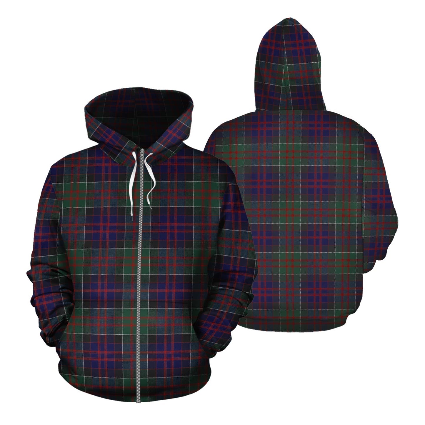 Printivon Macdonald Of Clanranald Tartan Hoodie