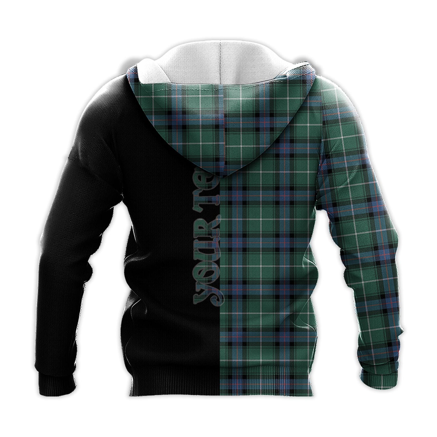 Printivon Macdonald Of The Isles Hunting Ancient Tartan Personalize Half Hoodie
