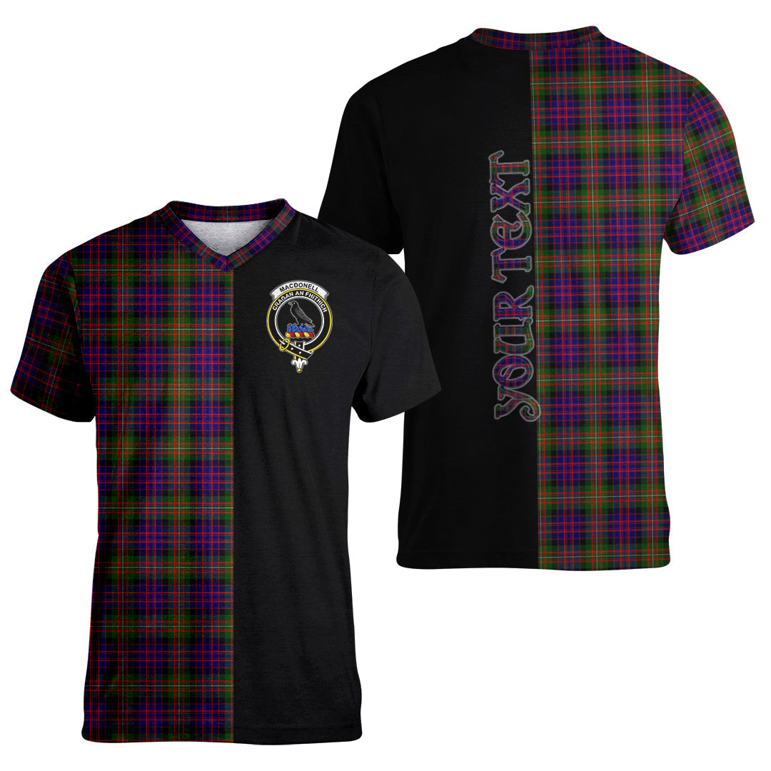 Printivon MacDonnell of Glengarry Modern Tartan Personalize Half T shirt