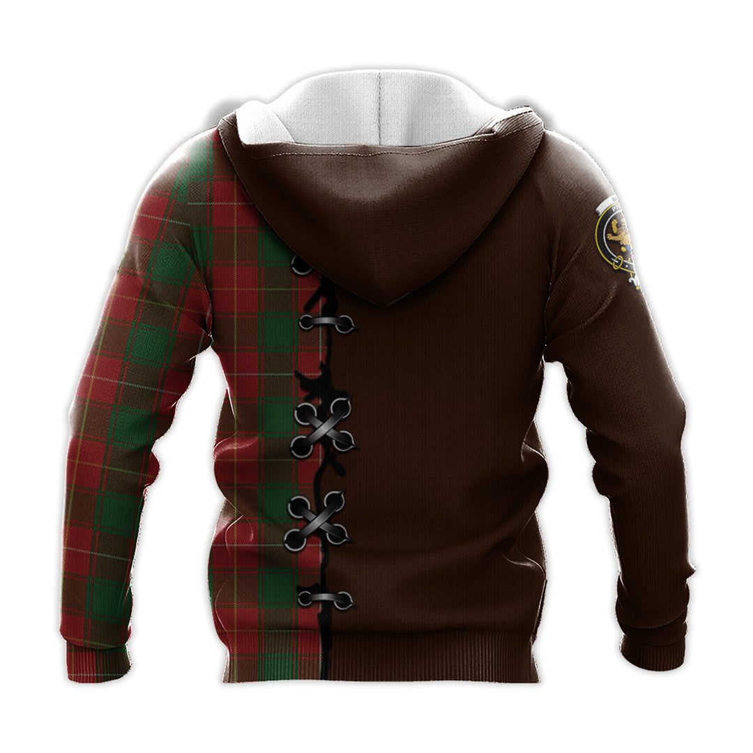Printivon Macfie Tartan Hoodie Lion Rampant And Celtic Thistle Style