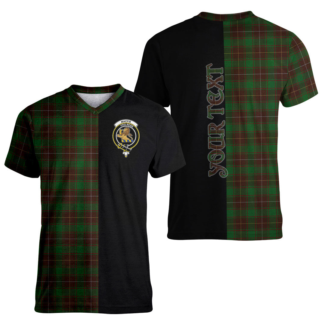Printivon MacFie Hunting Tartan Personalize Half T shirt