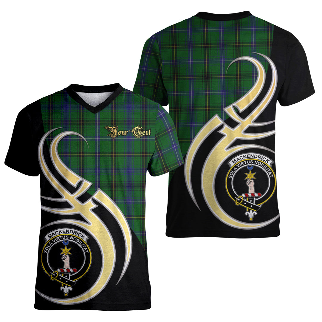 Printivon MacKendrick Tartan Crest Believe In Me T Shirt