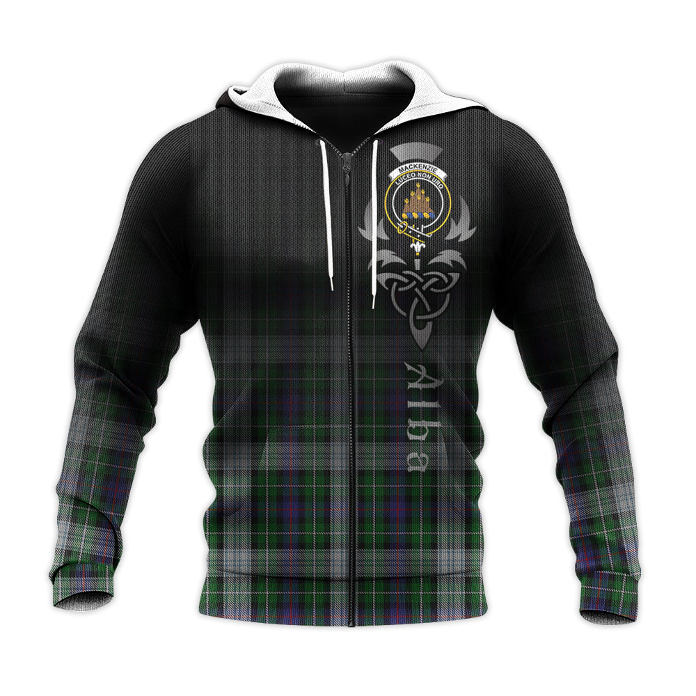 Printivon Mackenzie Dress Tartan Crest Alba Celtic Hoodie