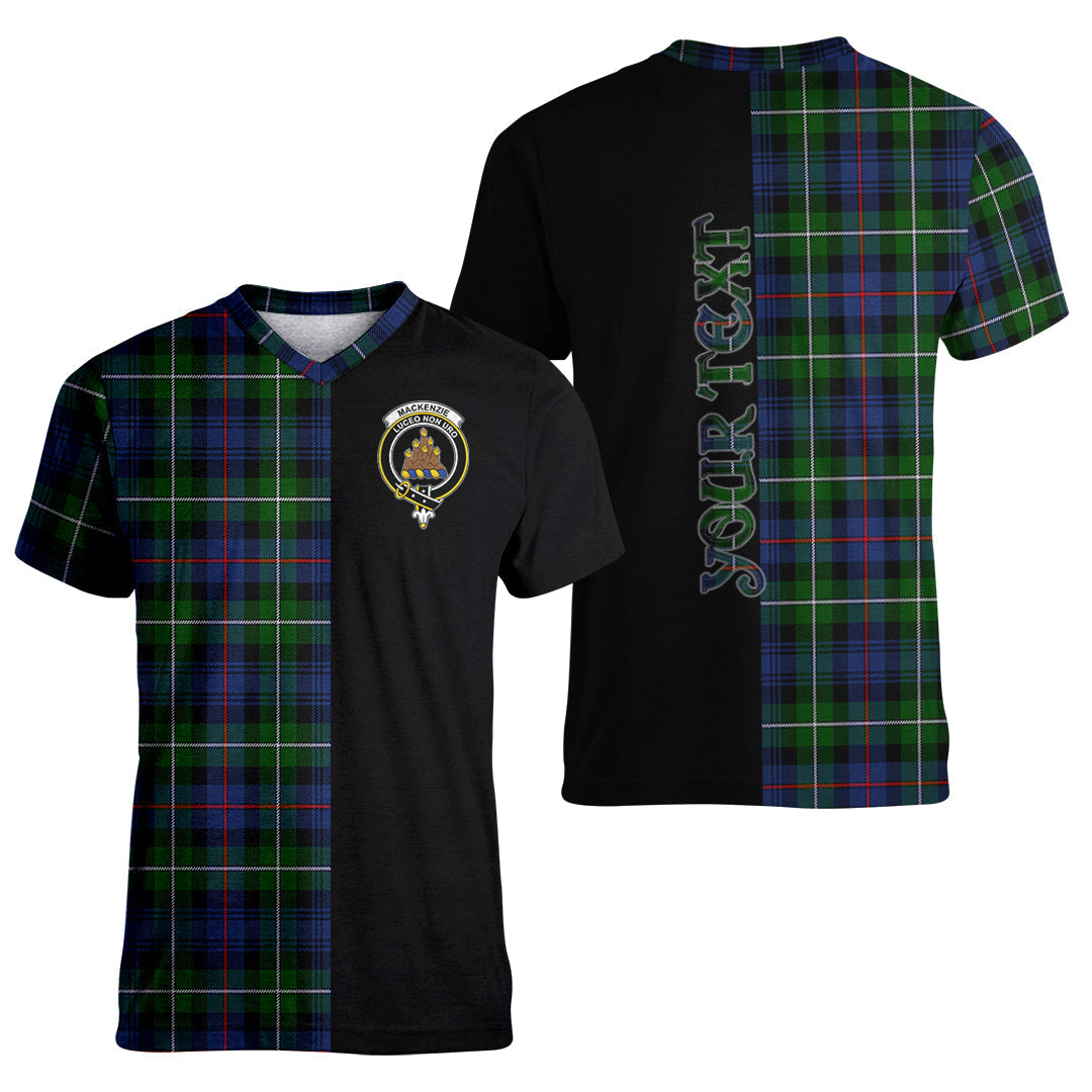 Printivon MacKenzie Modern Tartan Personalize Half T shirt