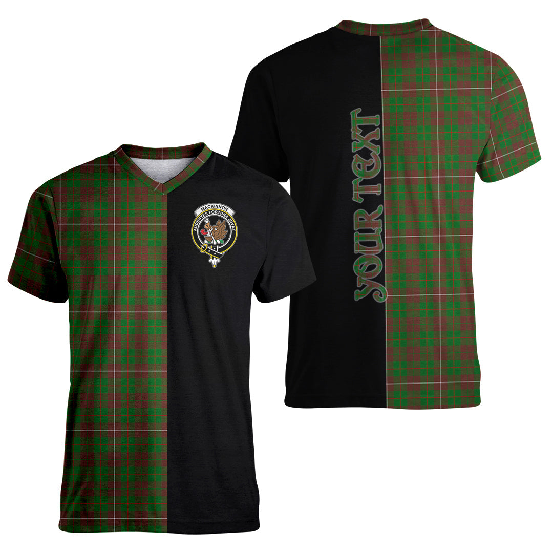 Printivon MacKinnon Hunting Modern Tartan Personalize Half T shirt