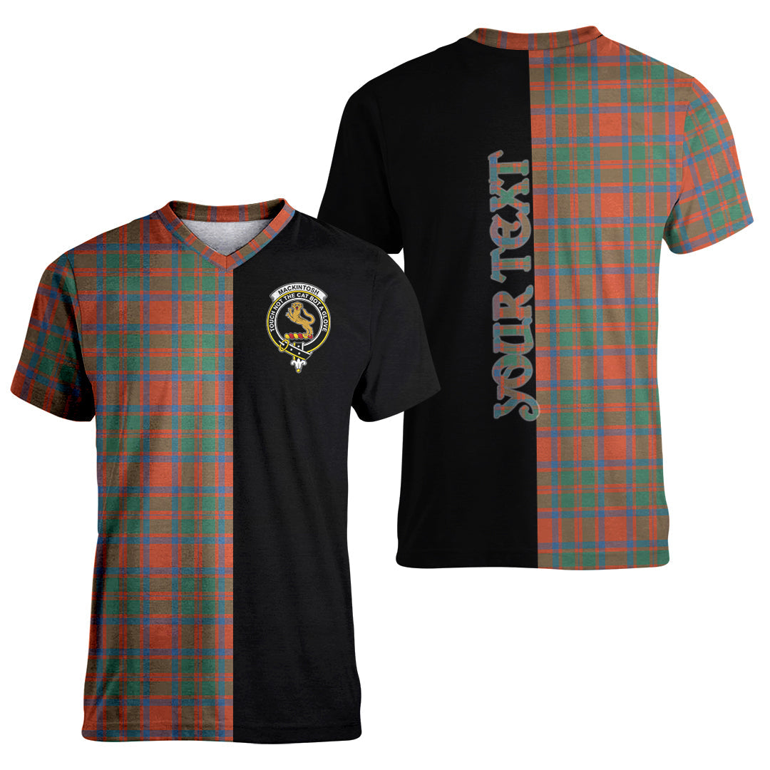 Printivon MacKintosh Ancient Tartan Personalize Half T shirt