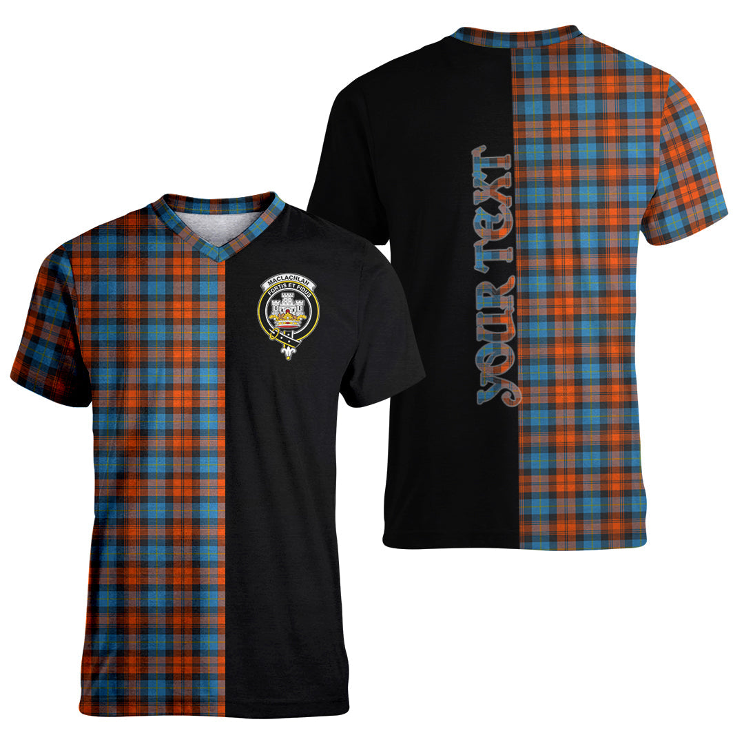 Printivon MacLachlan Ancient Tartan Personalize Half T shirt