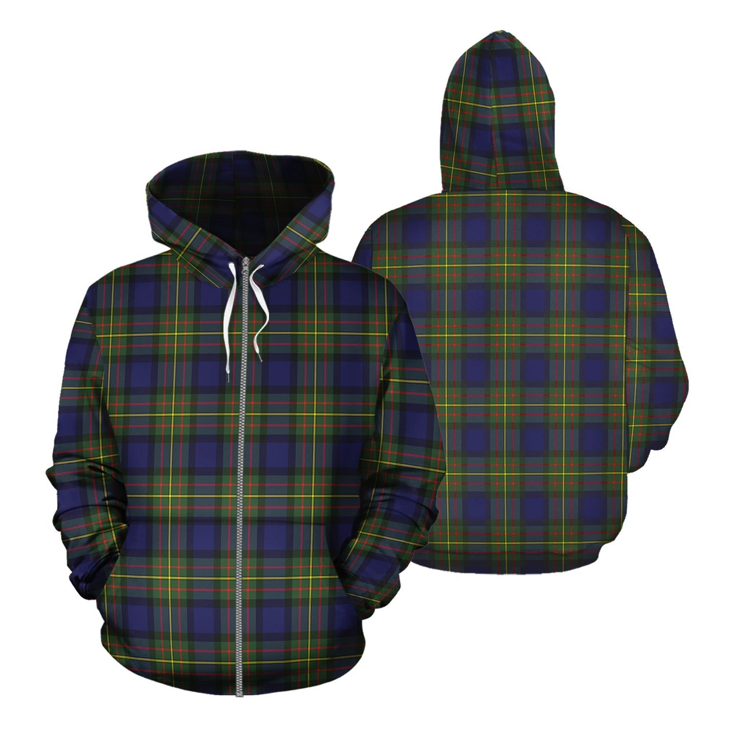 Printivon Maclaren Modern Tartan Hoodie