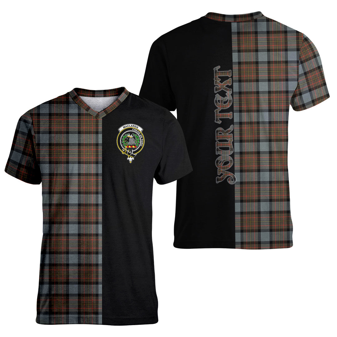 Printivon MacLaren Weathered Tartan Personalize Half T shirt