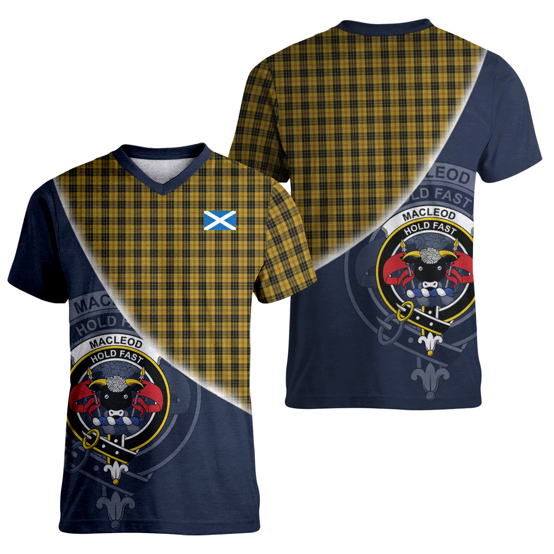 Printivon MacLeod Tartan Scottish Crest T Shirt