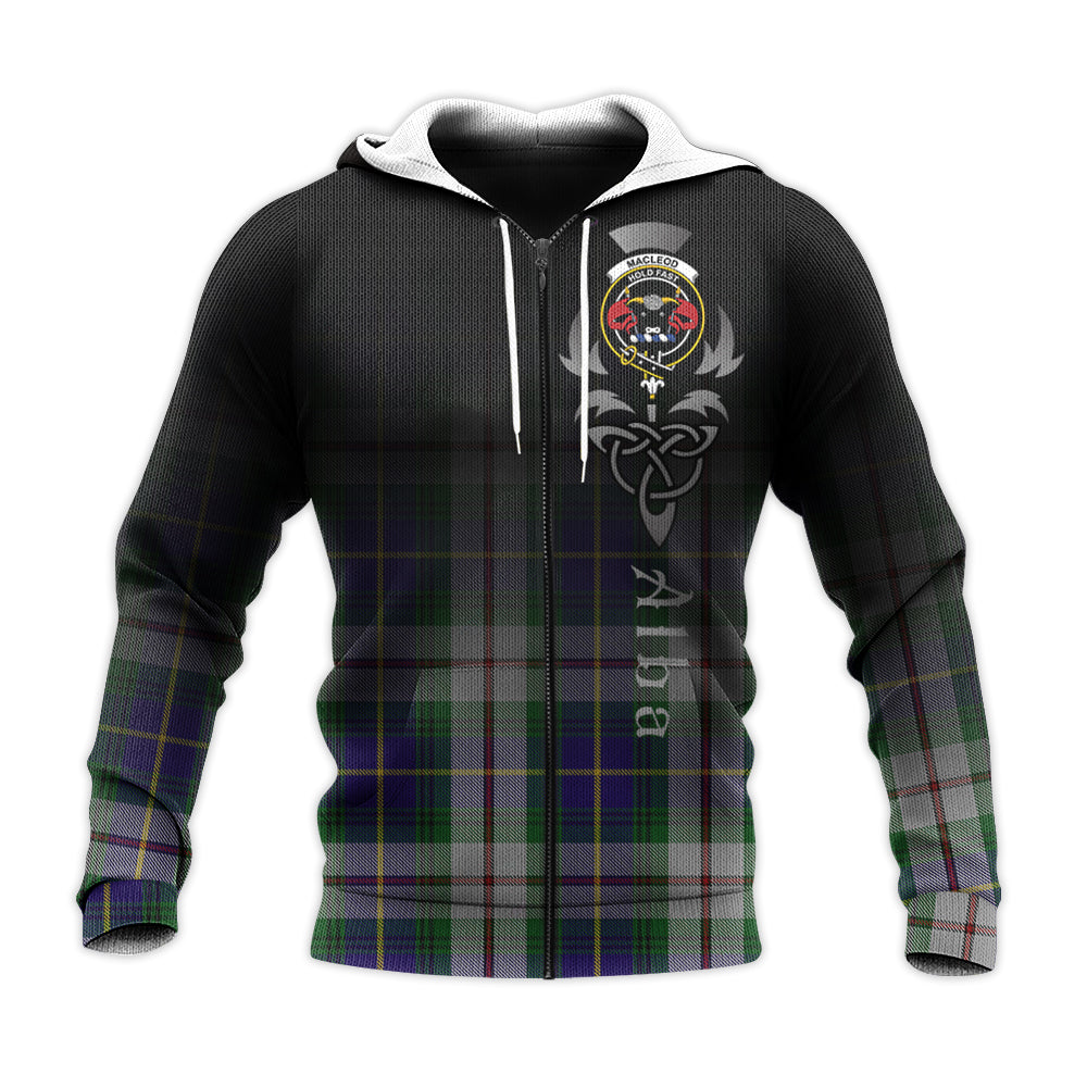 Printivon Macleod Of Californian Tartan Crest Alba Celtic Hoodie