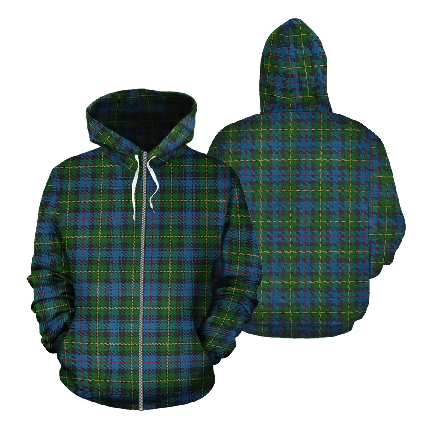 Printivon Macleod Of Skye Tartan Hoodie