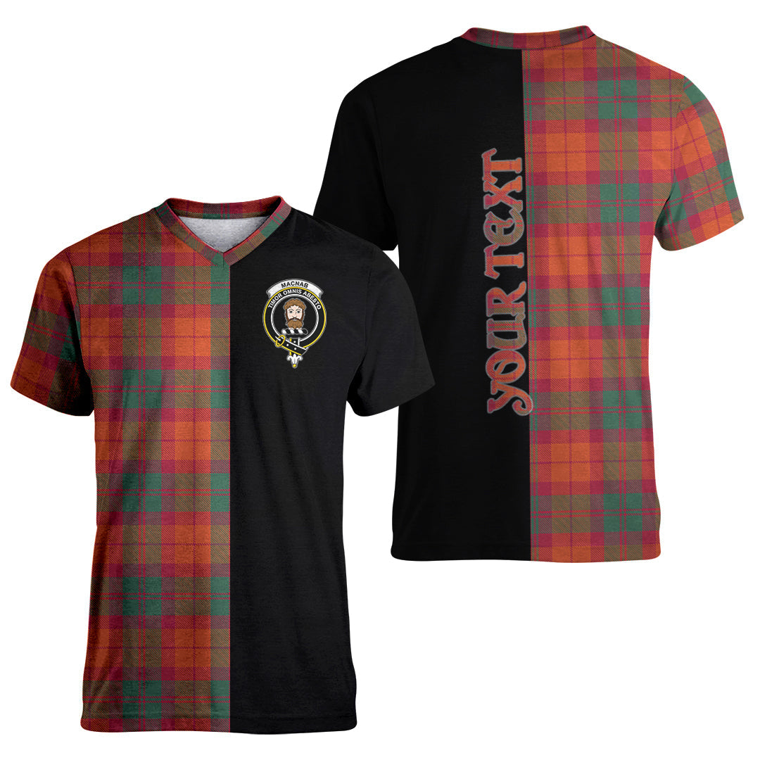Printivon MacNab Ancient Tartan Personalize Half T shirt