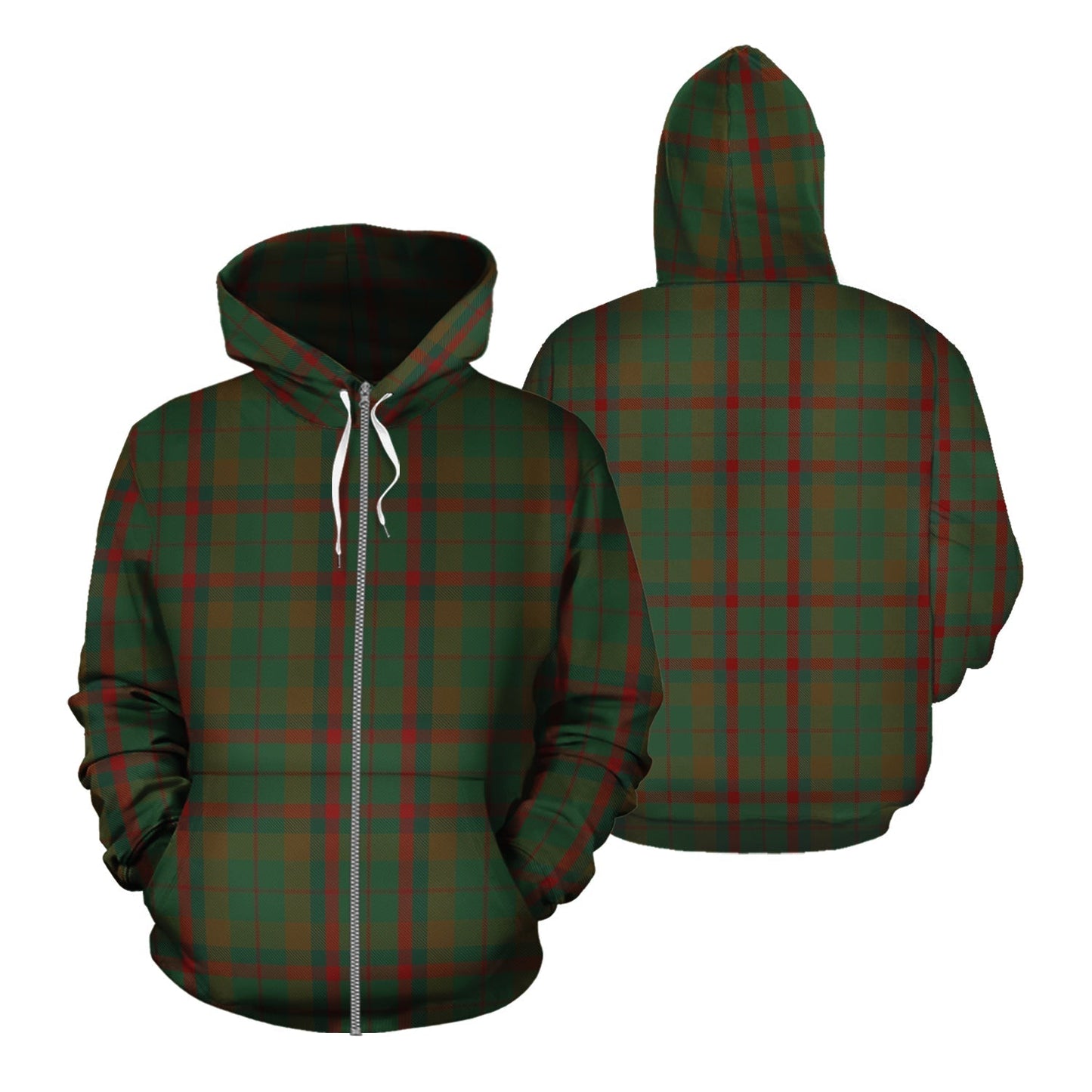 Printivon Macnaughton Hunting Tartan Hoodie