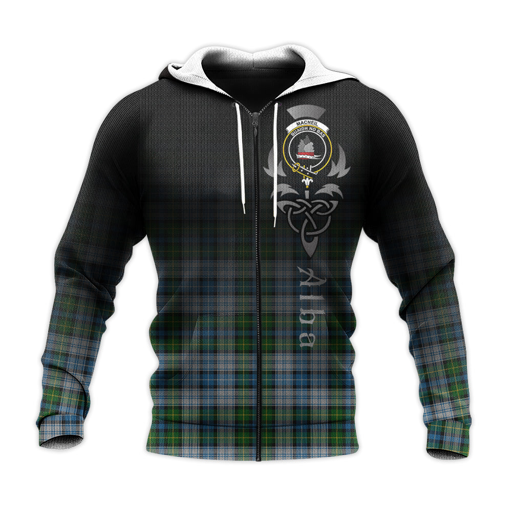Printivon Macneil Dress Tartan Crest Alba Celtic Hoodie