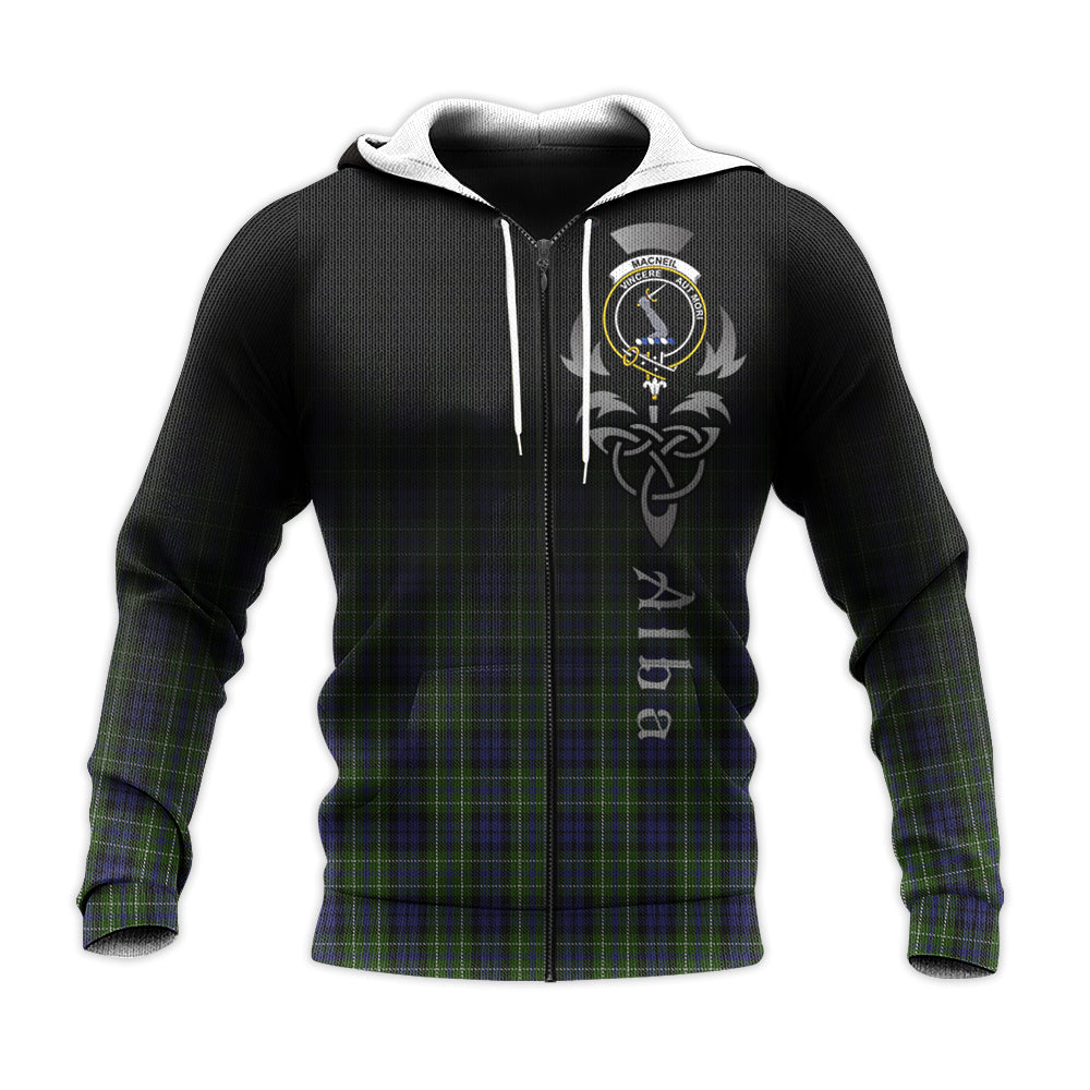Printivon Macneil Of Colonsay Tartan Crest Alba Celtic Hoodie