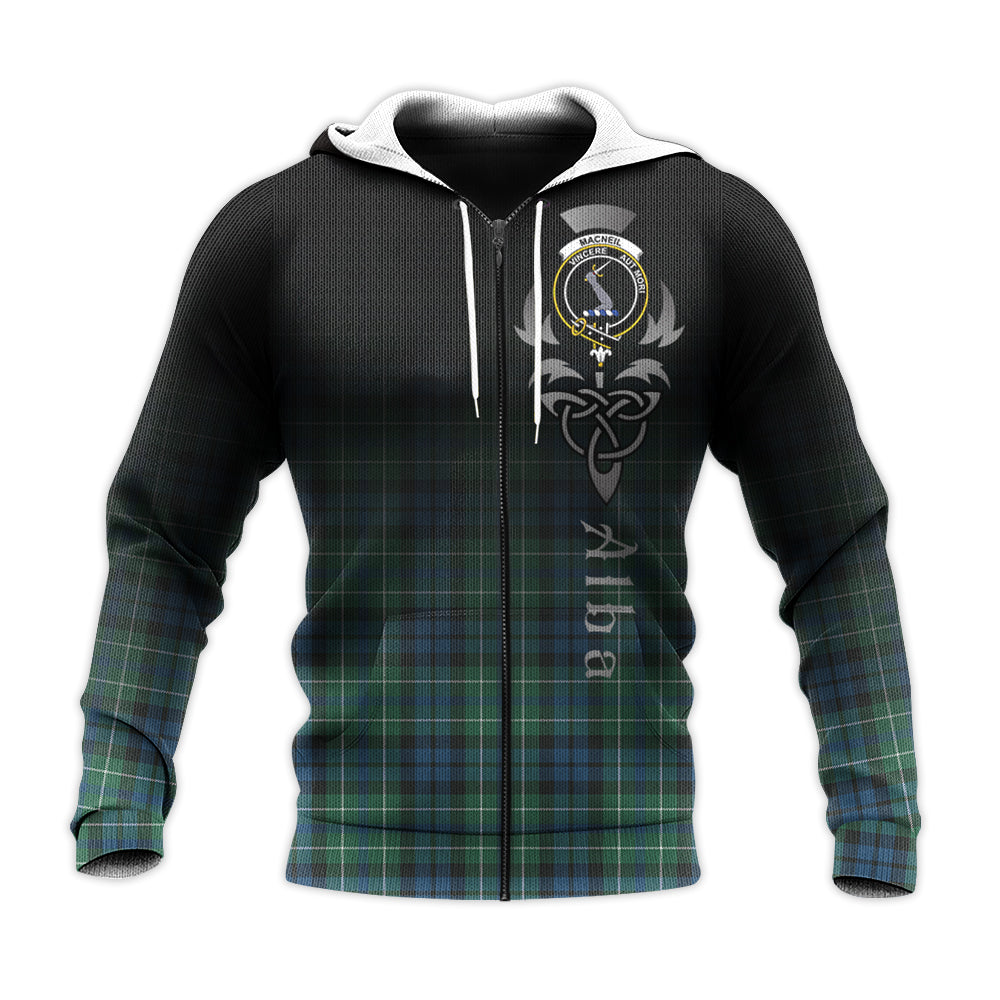 Printivon Macneil Of Colonsay Ancient Tartan Crest Alba Celtic Hoodie