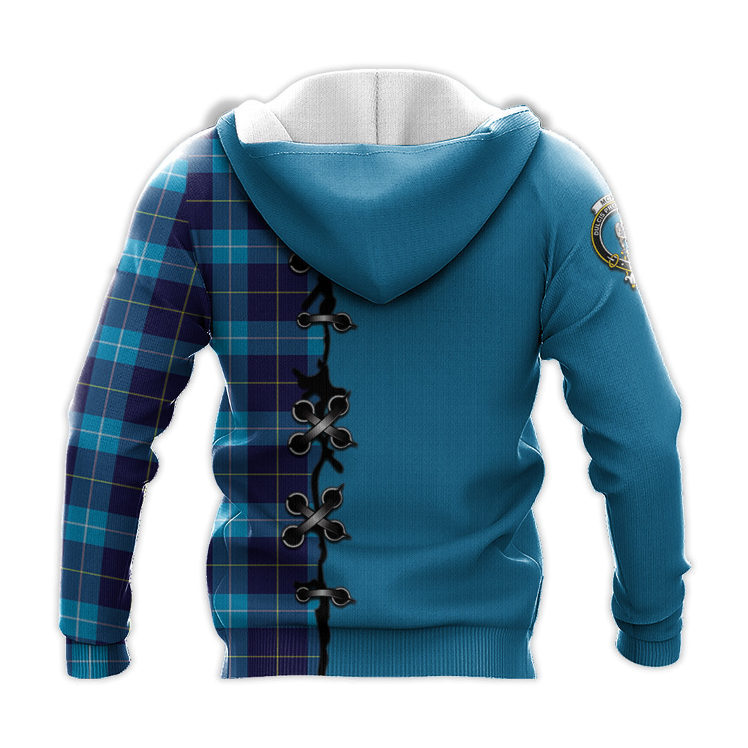 Printivon Mckerrell Tartan Hoodie Lion Rampant And Celtic Thistle Style