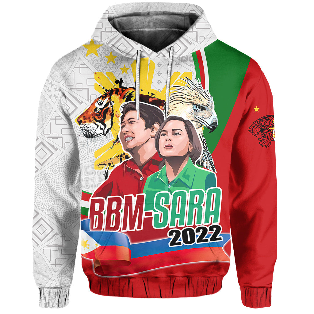 Custom Text Philippines Hoodie BBM AND SARA Art Style